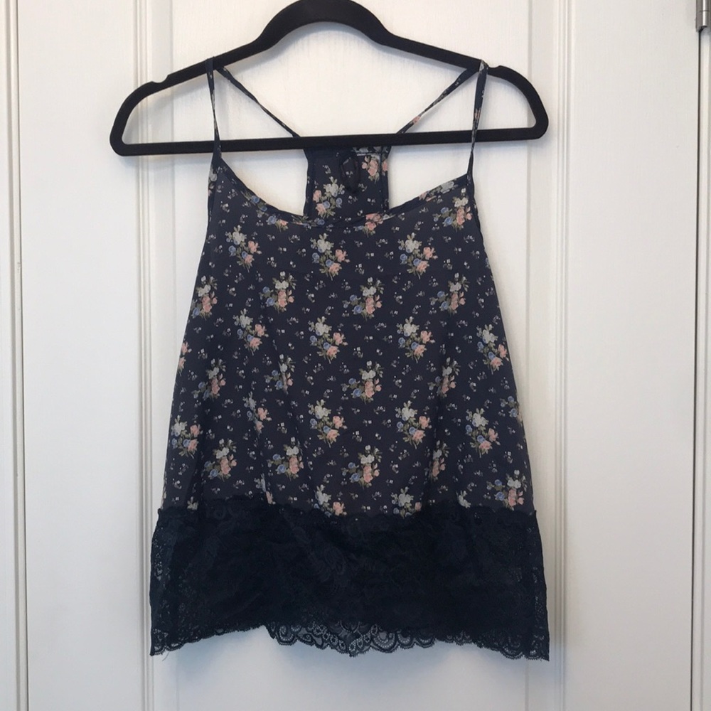 Razorback floral tank